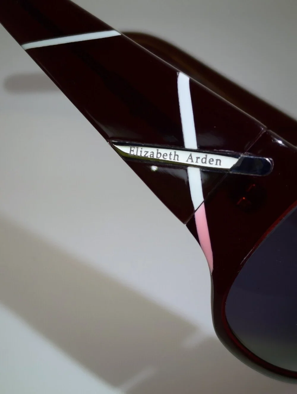 Elizabeth Arden Eyewear Collection. Dark Burgundy Frame.